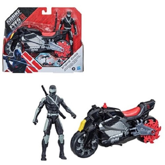 NEW! G.I. Joe Origins Ninja Snake Eyes With Stealth Cycle - Picture 1 of 1